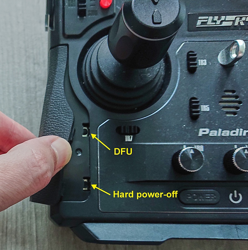 PL18 hidden buttons